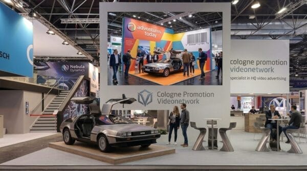 messe düsseldorf LED wall 4 x 2,5 Meter infiled S.1.8 01